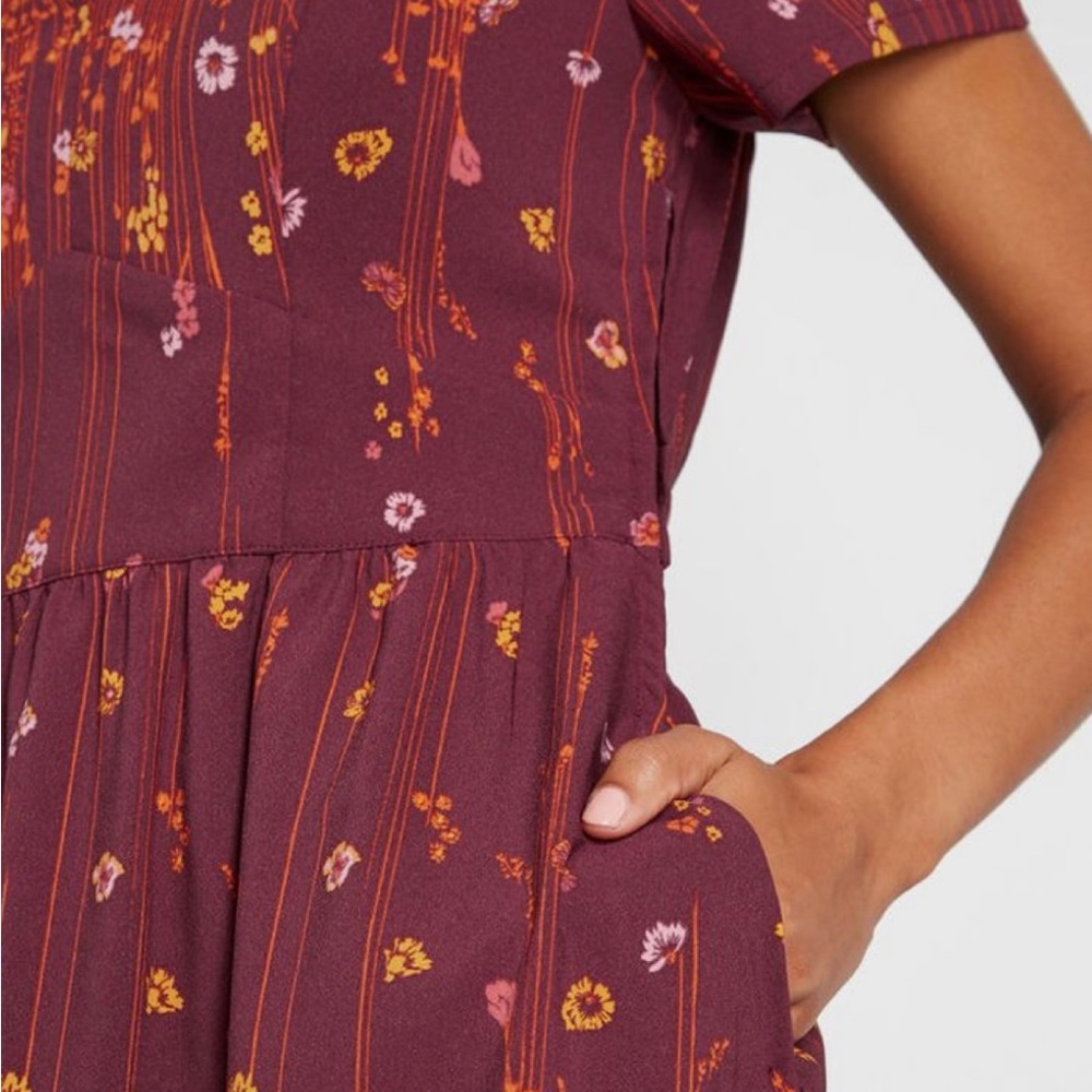 NWT MODCLOTH Lively Identity Short Sleeve Dress - Picture 4 of 9